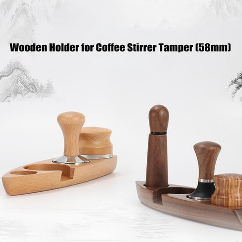 Wooden Coffee Tamper Holder