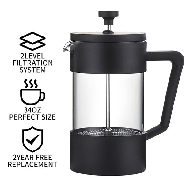 French Press Coffee Maker 